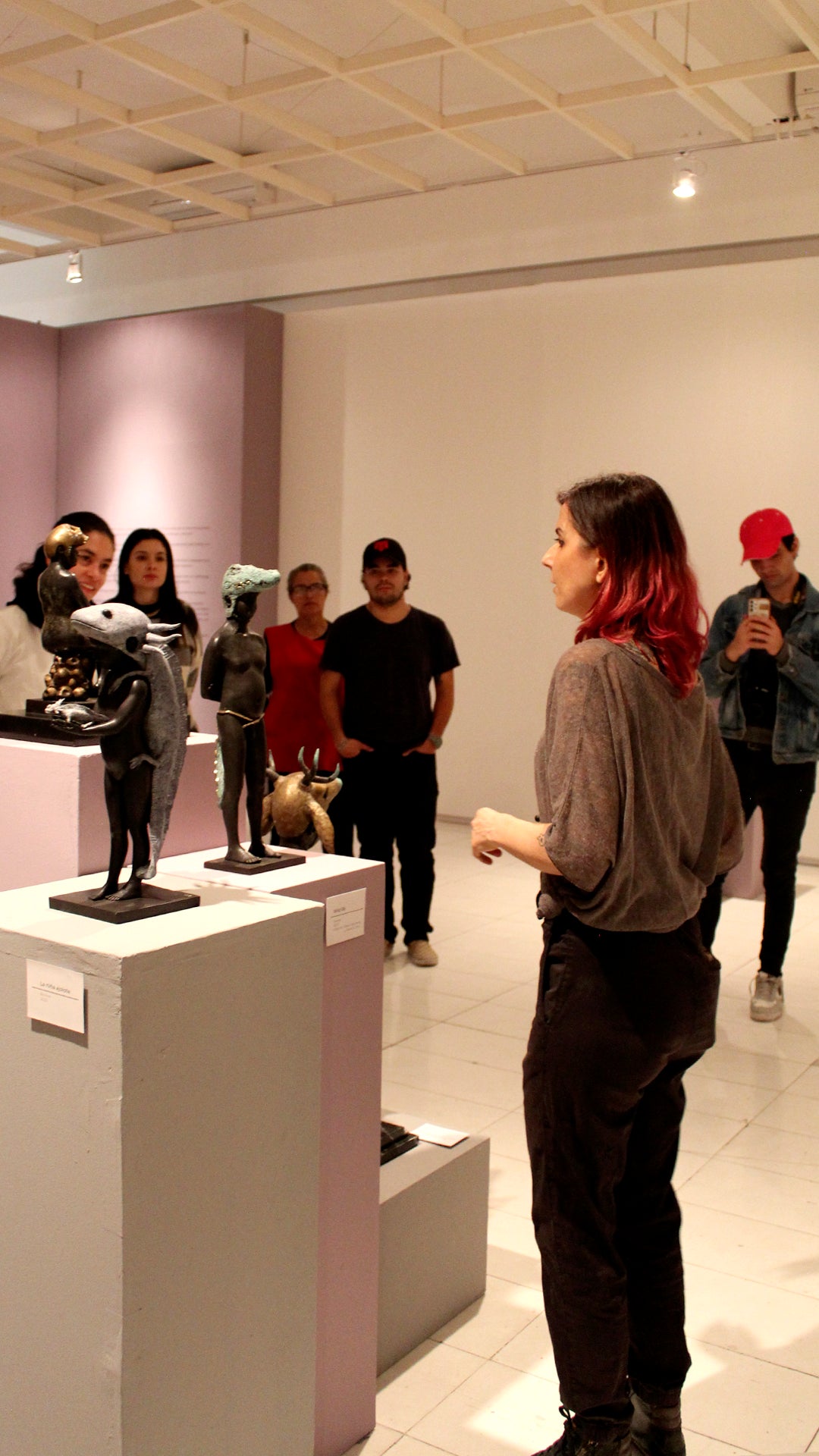 RECORRIDO GUIADO A MI EXPO EL ROSTRO OCULTO, EN EL MAC SLP