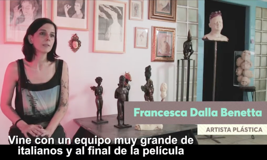 Francesca Dalla Benetta: Entrevista por Chilango 2017