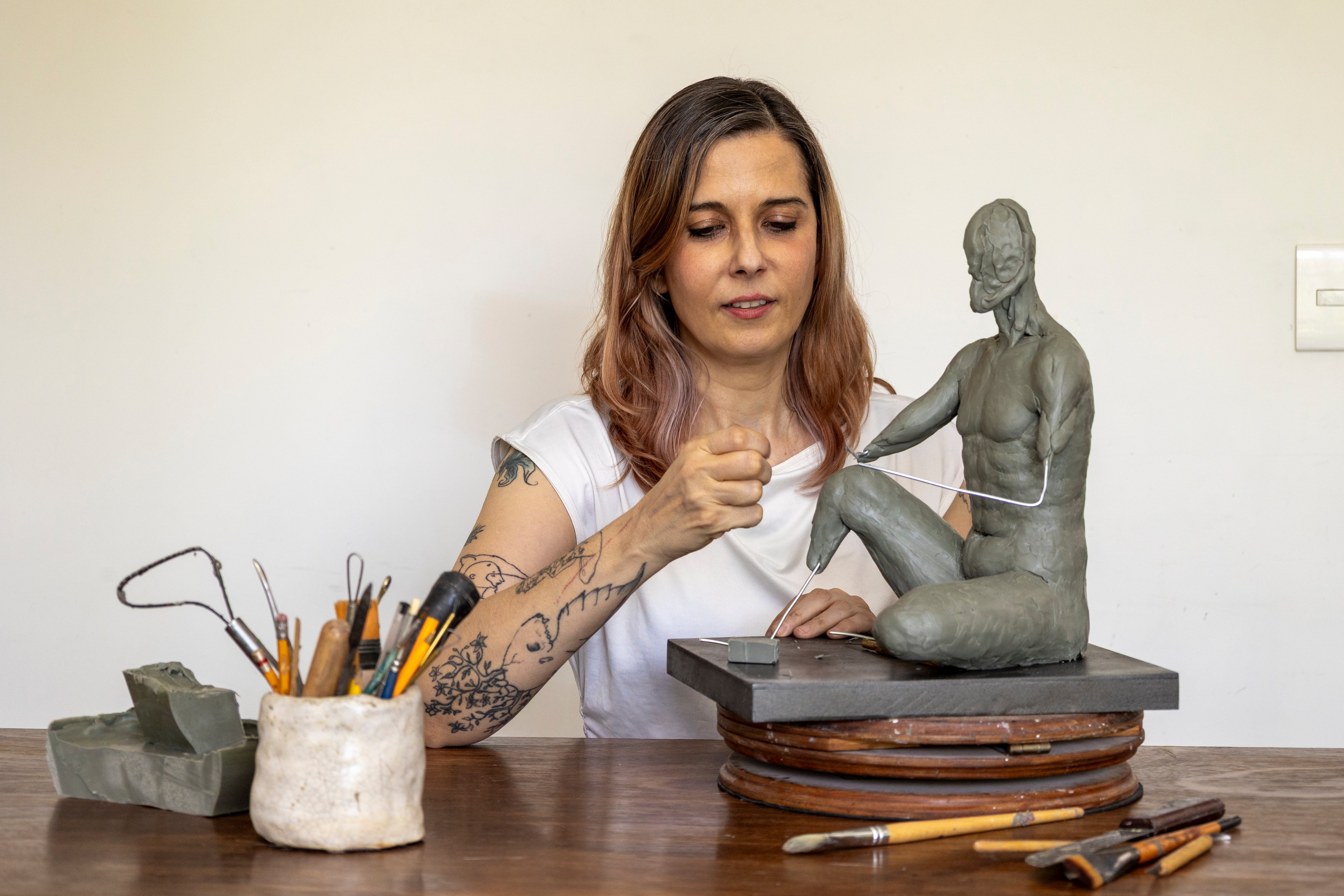 A todos los escultores