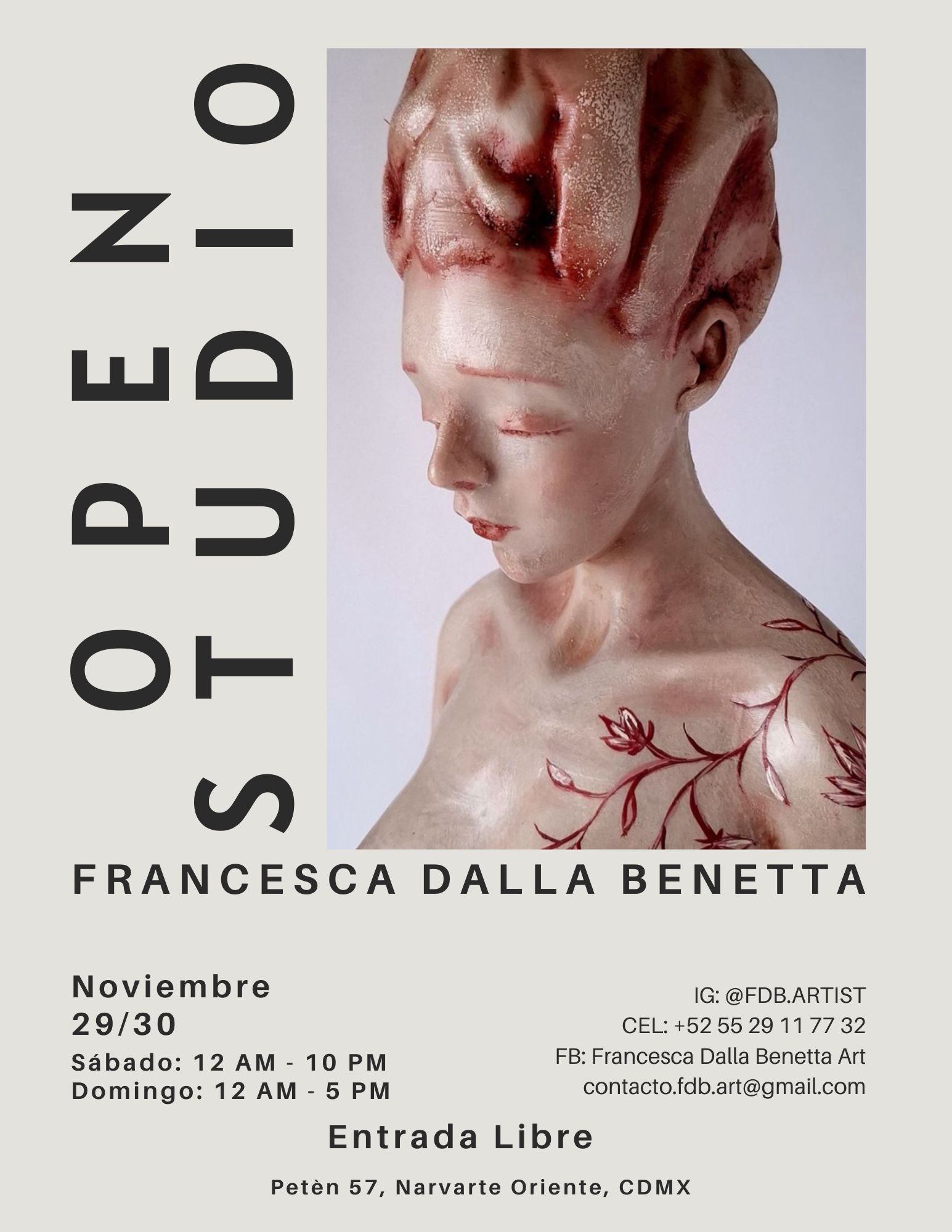 Invitación Open Studio