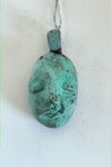 Small Face bronze Necklace