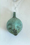 Small Face bronze Necklace